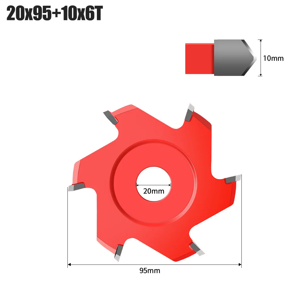 Coupe-scie circulaire 95mm, lames de coupe rondes, disques ouverts, panneau Composite en aluminium, rainure de fente, plaque en aluminium pour rotation