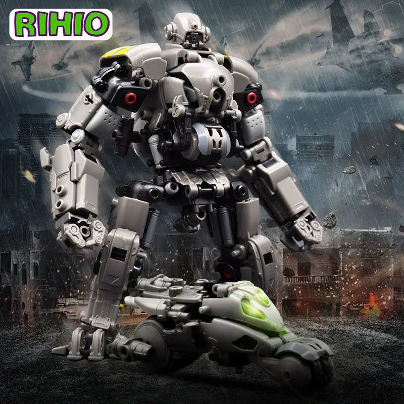 

RIHIO Transform Robot Multi Abyss MM-003 Cutter Logistics Front Armor Assembled Transformer Mecha Anime Action Figure Toys Gifts