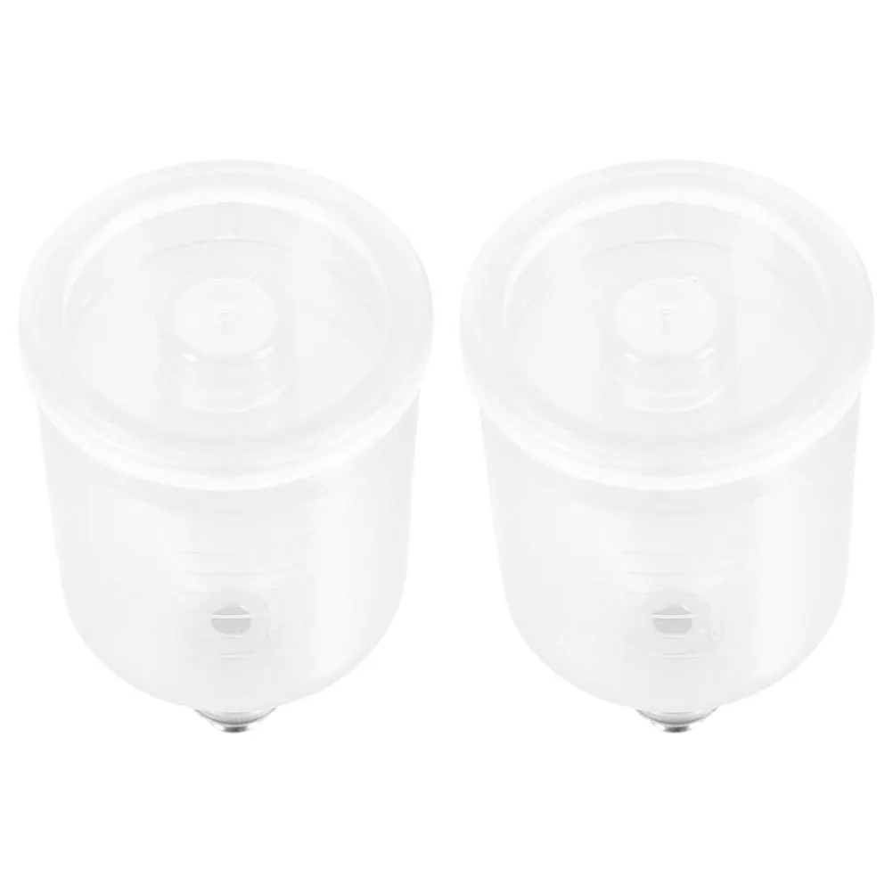 

2pcs Airbrush Set Detachable Spray Cup Paint Storage Bottles Pot Container Precision Spraying Even Coverage Lightweight