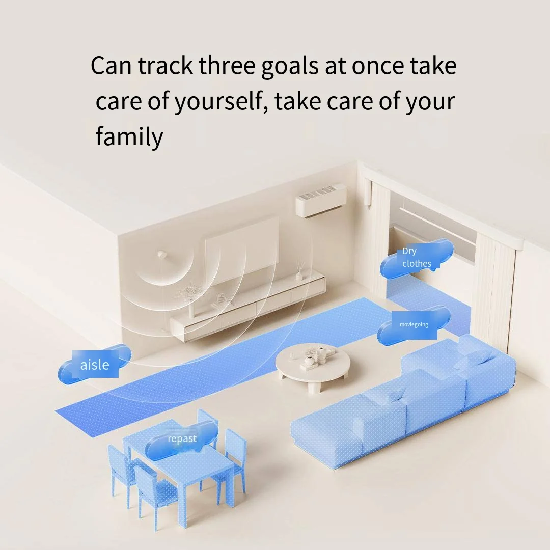 Xiaomi Mijia Smart Human Presence Sensor Pro WiFi Smart Menselijk lichaam bestaat Sensor Radar Sensing Werk met Mi Home App