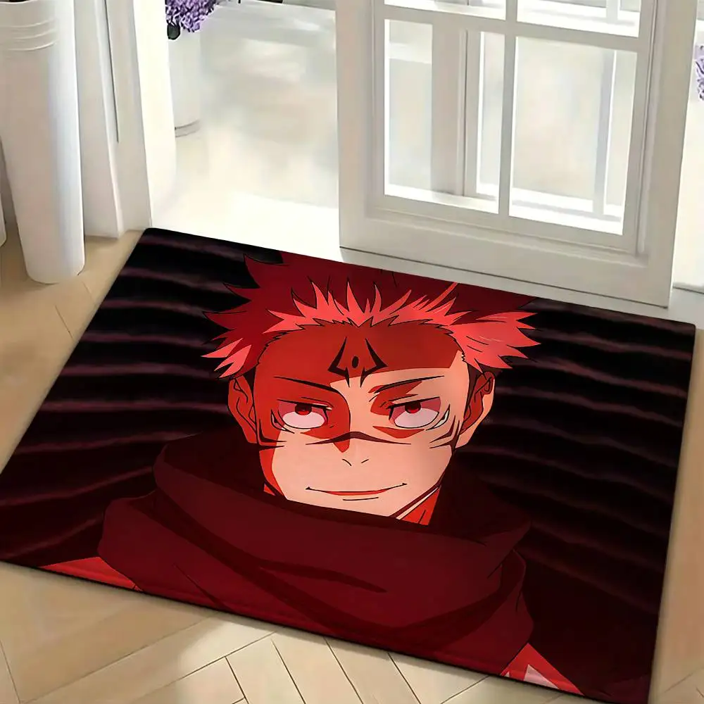 S-Sukuna Bedroom Decor Carpet  for Living Room Thick Plush Study Floor Mat Home Fluffy Soft Rug
