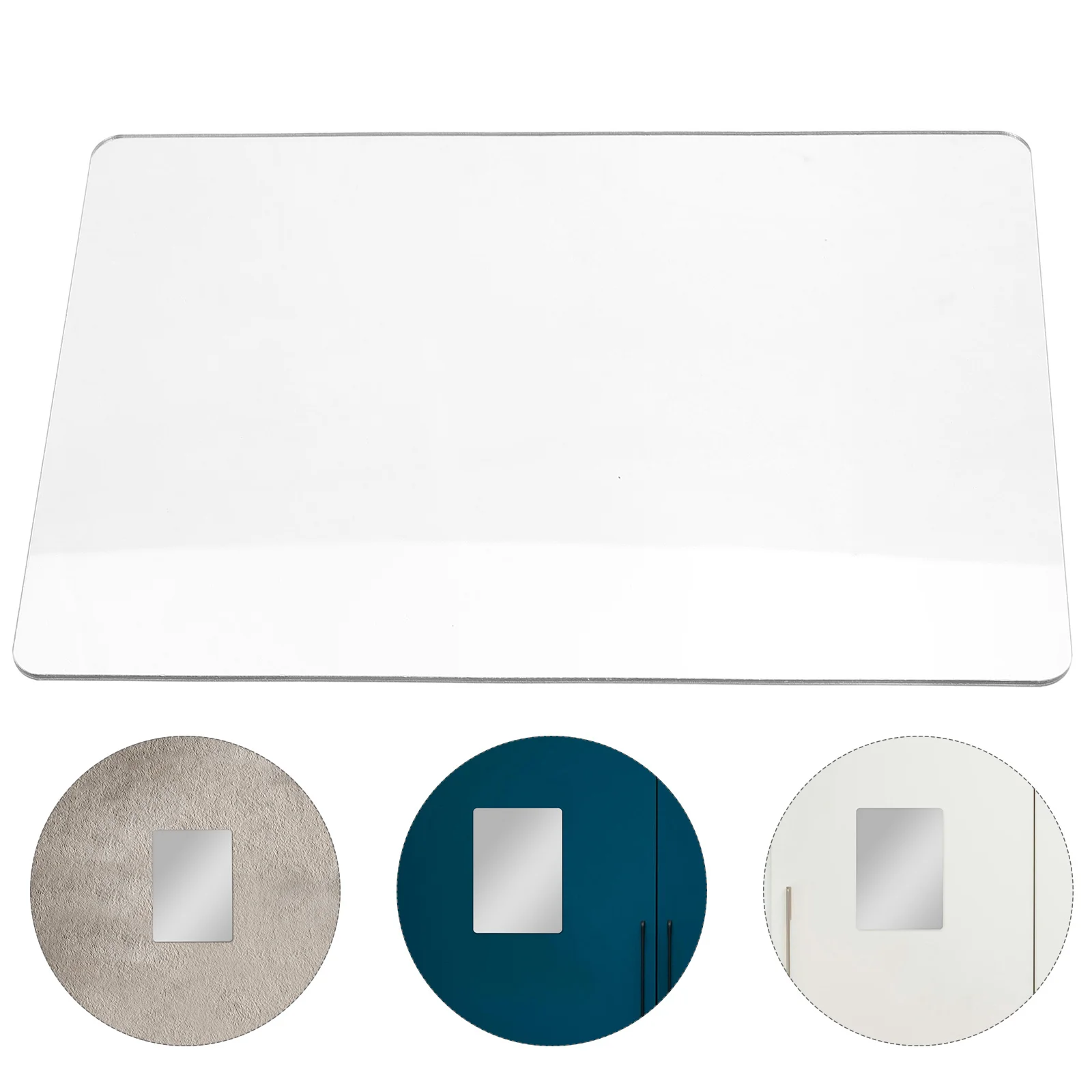 

Magnetic Locker Mirror Small Acrylic Mirror For School Gym Bathroom Wall Door Storage Organizer Lightweight Non Scratch