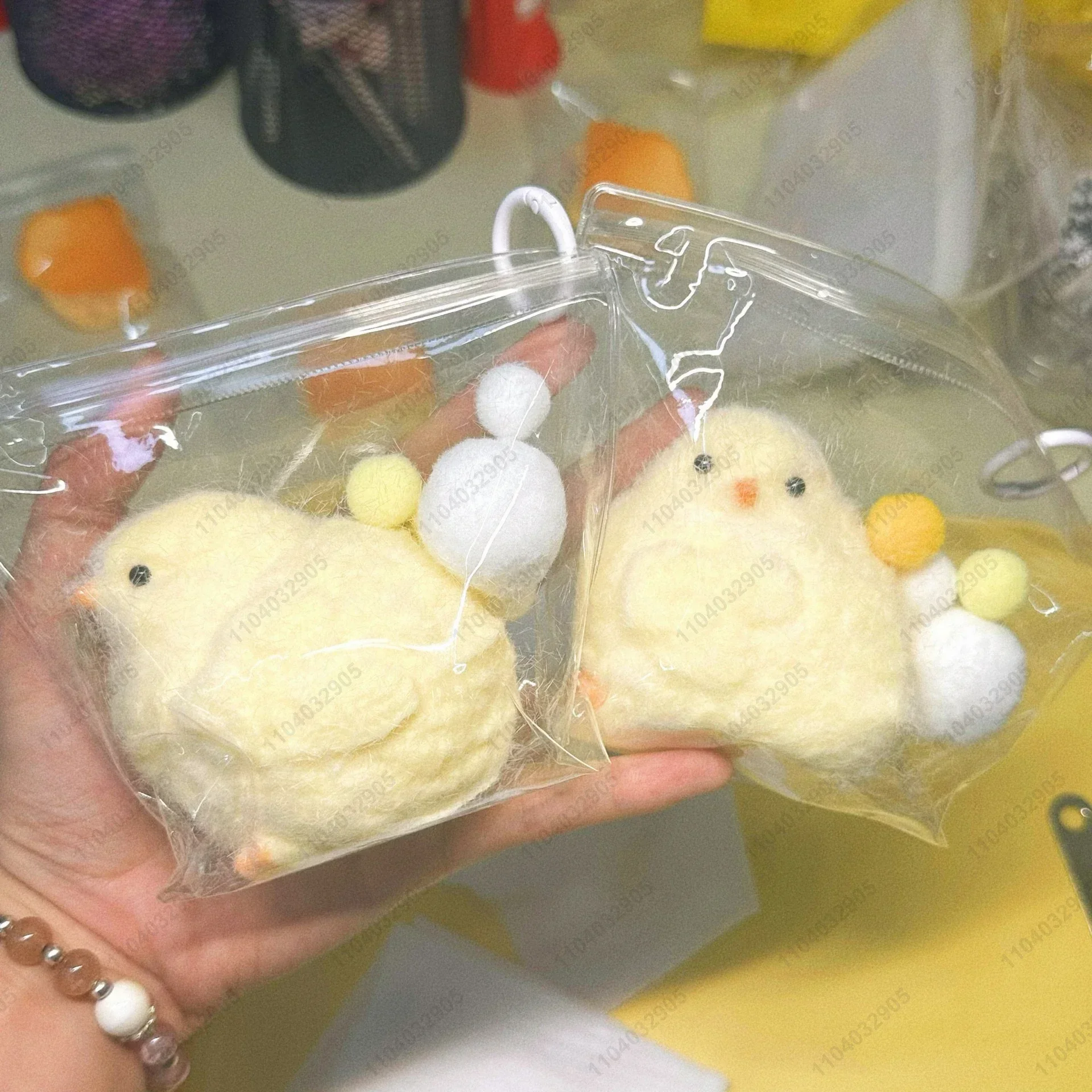 Jouet anti-stress en silicone moelleux et pelucheux, fait main, en forme de poulet jaune géant, poules et poussins mignons, Taba, pour soulager le stress des mains