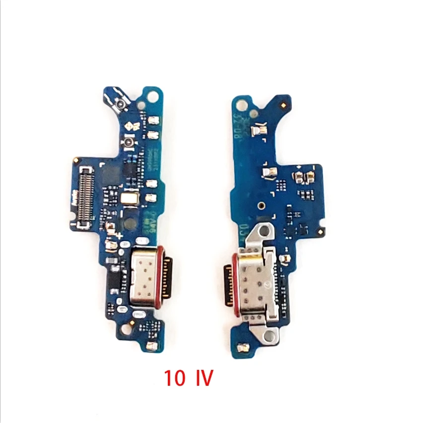 1Pcs For Sony Xperia 10 iii / 10 iv USB Charger Dock Connector Flex Cable Charging Port With Mic Microphone