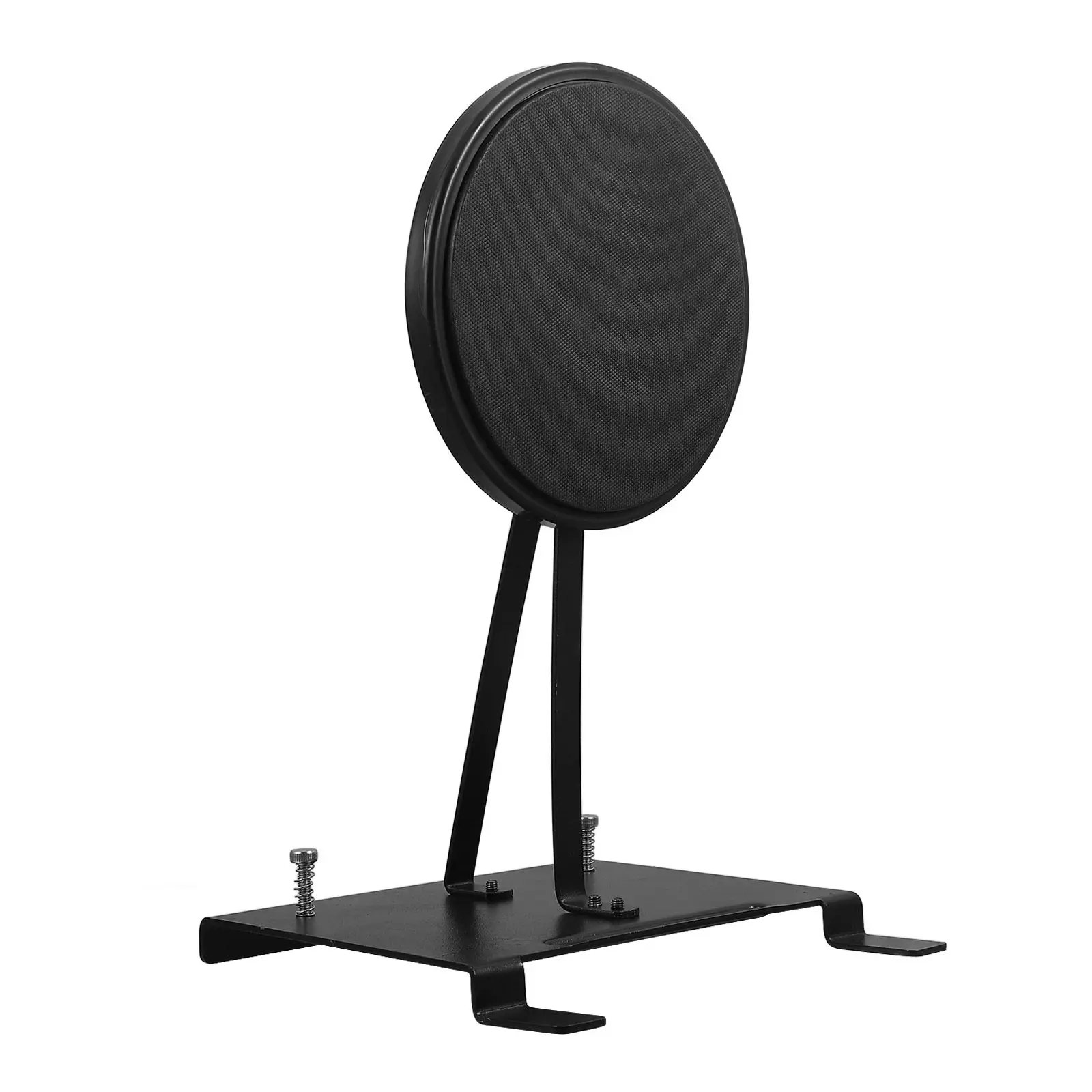 

Drum Practice Pad Kit for Double Kick Pedal Bass Drum Footwork Training Heavy Duty Steel Pedal Muted Authentic Kick Pad