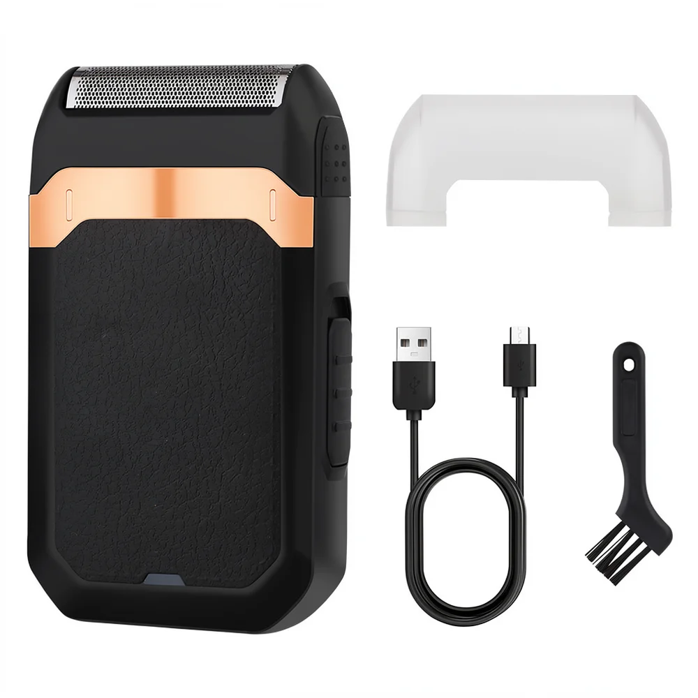 For Hiena Portable Rotary Electric Shaver Waterproof Head Hair Clipper Rechargeable Grooming Tool Cordless Beard Trimmer Machine