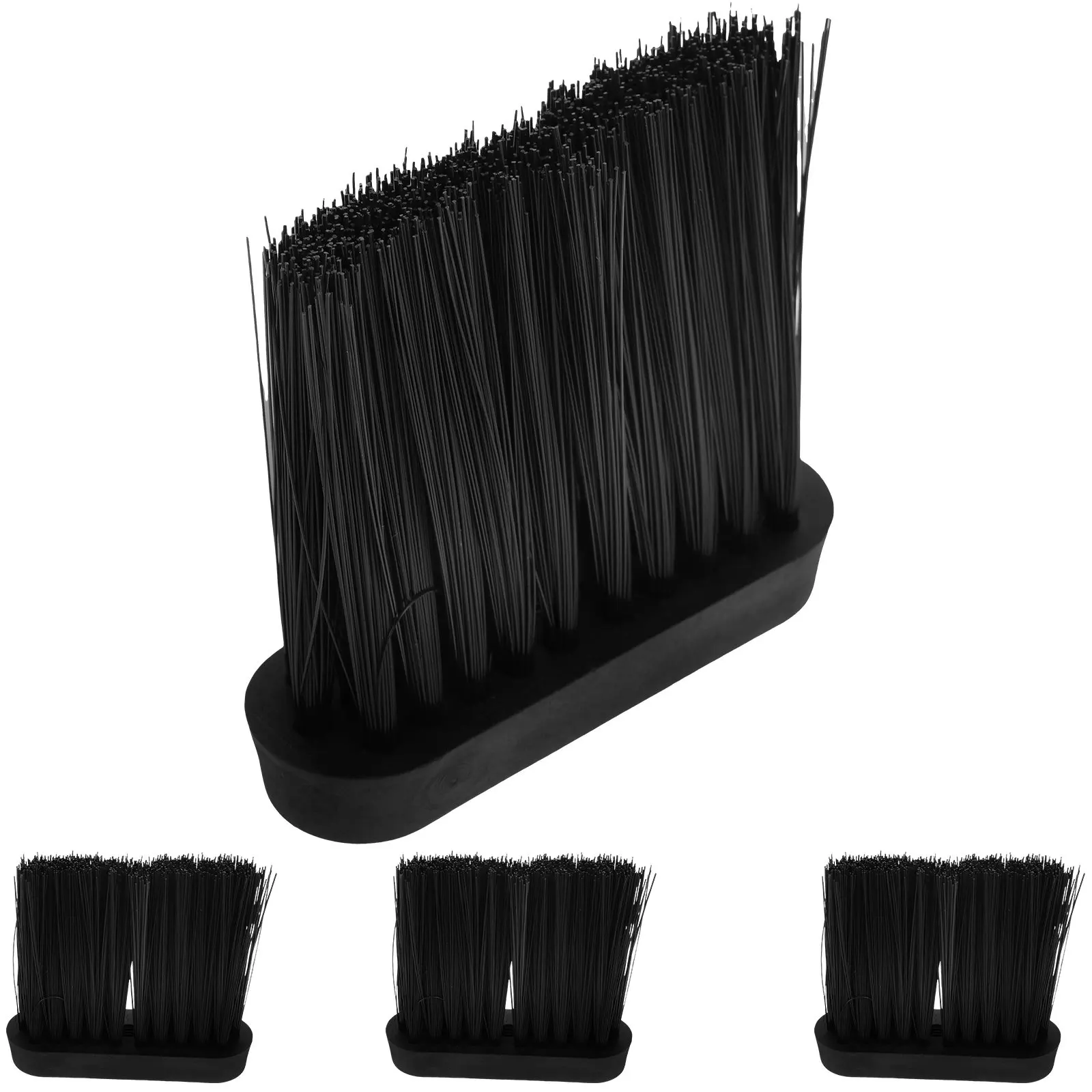 4 Pcs Cleaning Tools Fireplace Brush Accessories Brushes Broom for Black Chimney Wood Stove