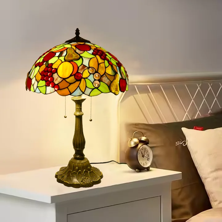 new 16-inch fruit desk lamp study bedroom living room decoration creative lamp