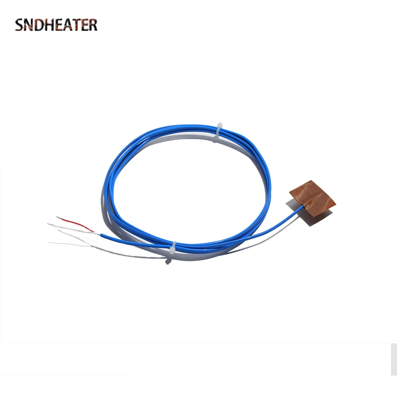 SNDHEATER K T E J Type Thermocouple Sensor Surface Temperature Measurement 1M 2M 3M 4M 5M Thin Adhesive Plate Probe 19*12*1MM