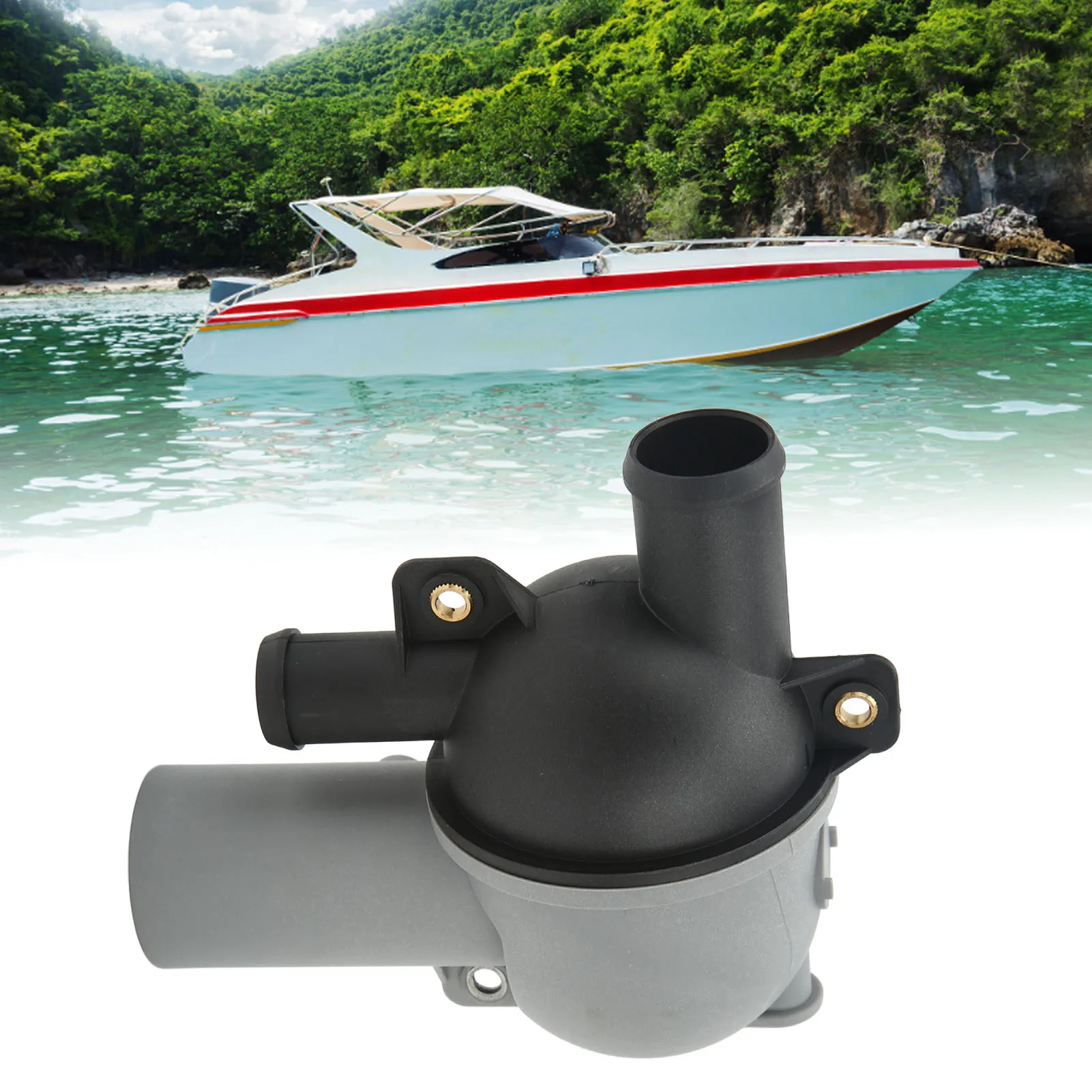 

863802T2 863631T1 Корпус распределения воды в сборе с ручной сливной пробкой 863631T1 Замена для внутреннего двигателя Mercruiser