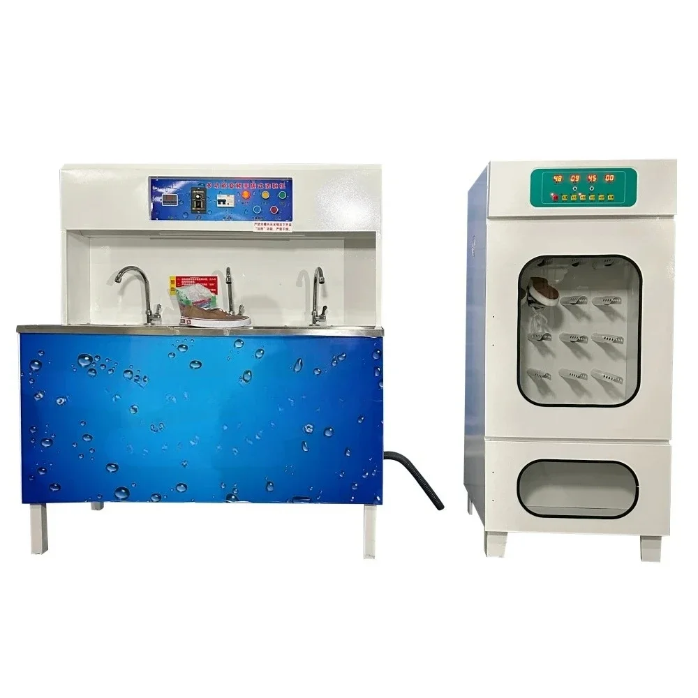Industrial 8 12 16 20 Pairs Sneaker Shoe Washing And Dry Machine For Business
