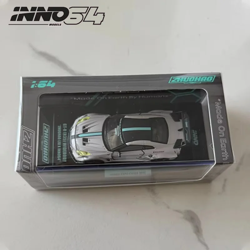 신규 입고 Inno 1:64 Gtr R35 로켓 래빗 토요타 Gr86 Hec 2025 시뮬레이션 합금 자동차 모델 커스텀 어린이 장난감 수집품 선물
