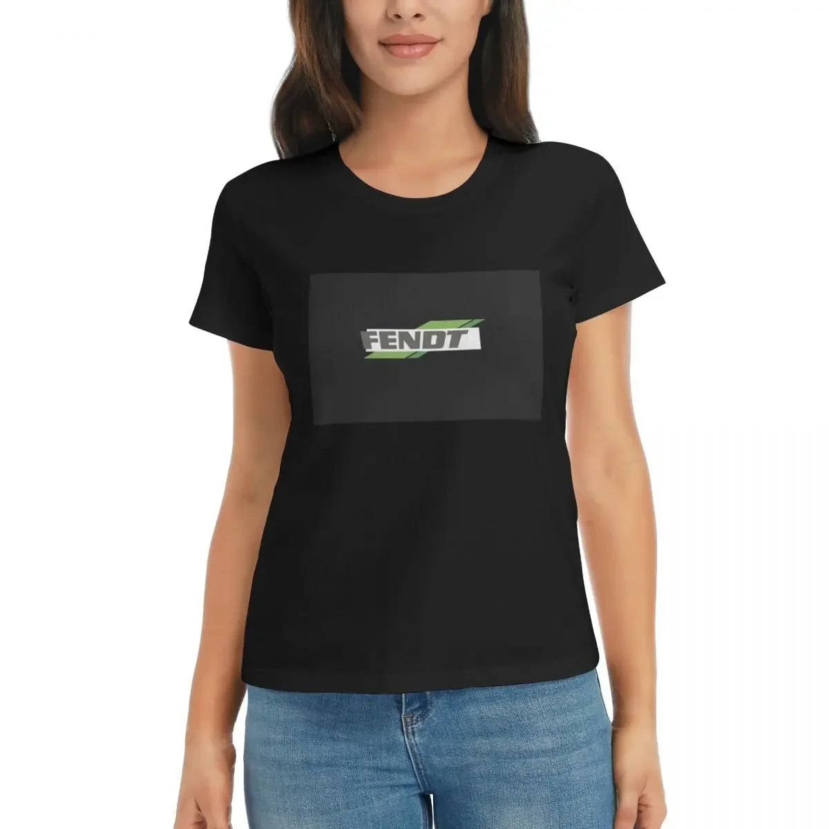 

Women T-Shirt Fendt Caravan Summer Short Sleeve Tees O-Neck Cotton T Shirts Clothes Tops Streetwear