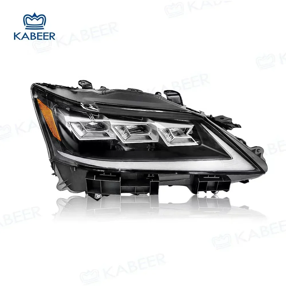 Lexus GS250 GS350 GS300 GS430 12-15 Old Modified Headlights Upgraded To New Headlights Triple Light Emitting Diode