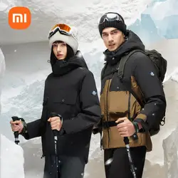 xiaomi mijia aerogel warm work clothes cold resistant cotton-padded jacket heat storage lock warm winter jacket for men