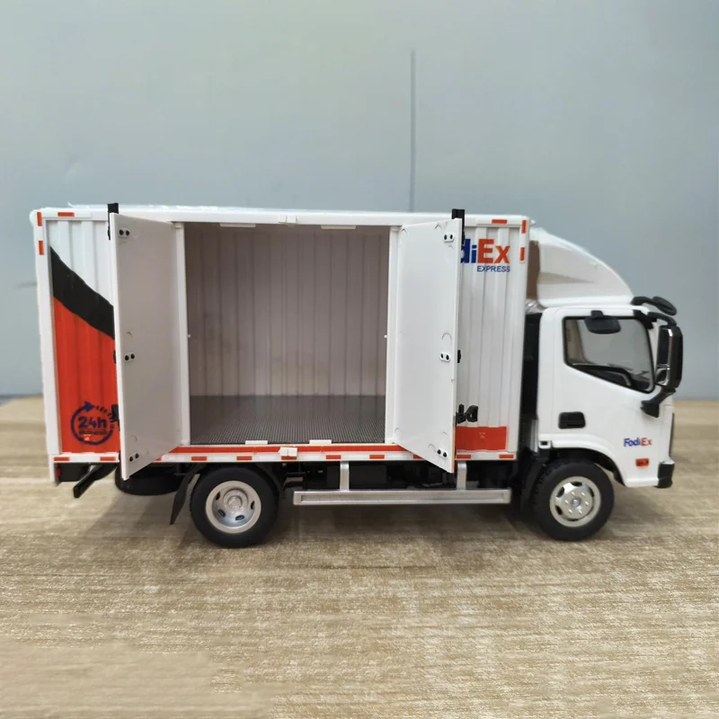 Remote Controlled Express Delivery Car Loading Transport Car Small Cargo Truck Floating Van Small Truck Huina 1:18 Rc Car 12ch