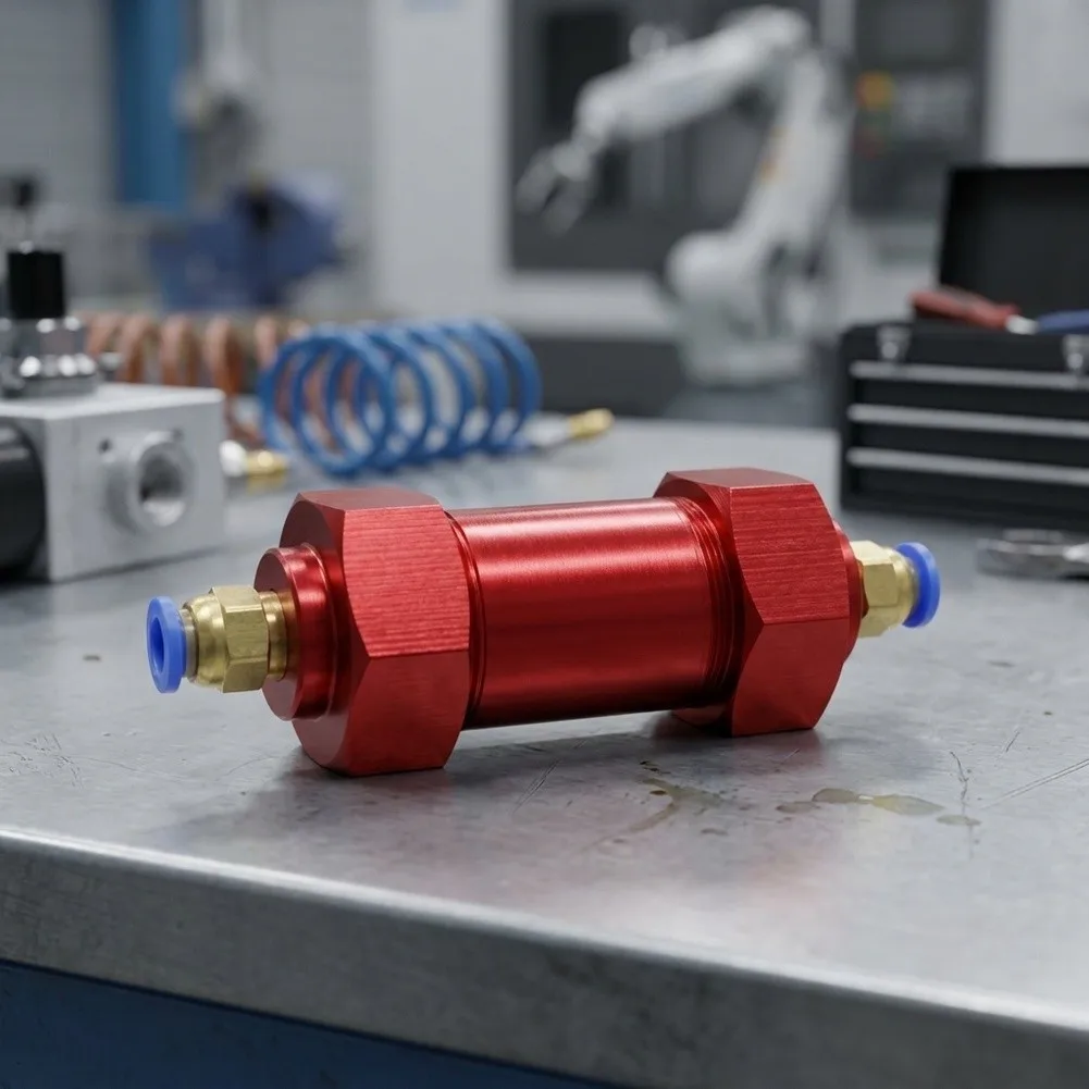 Fuel Filter Element for High Pressure Applications Used with Fuel Injector Testers and Return Collector Assemblies