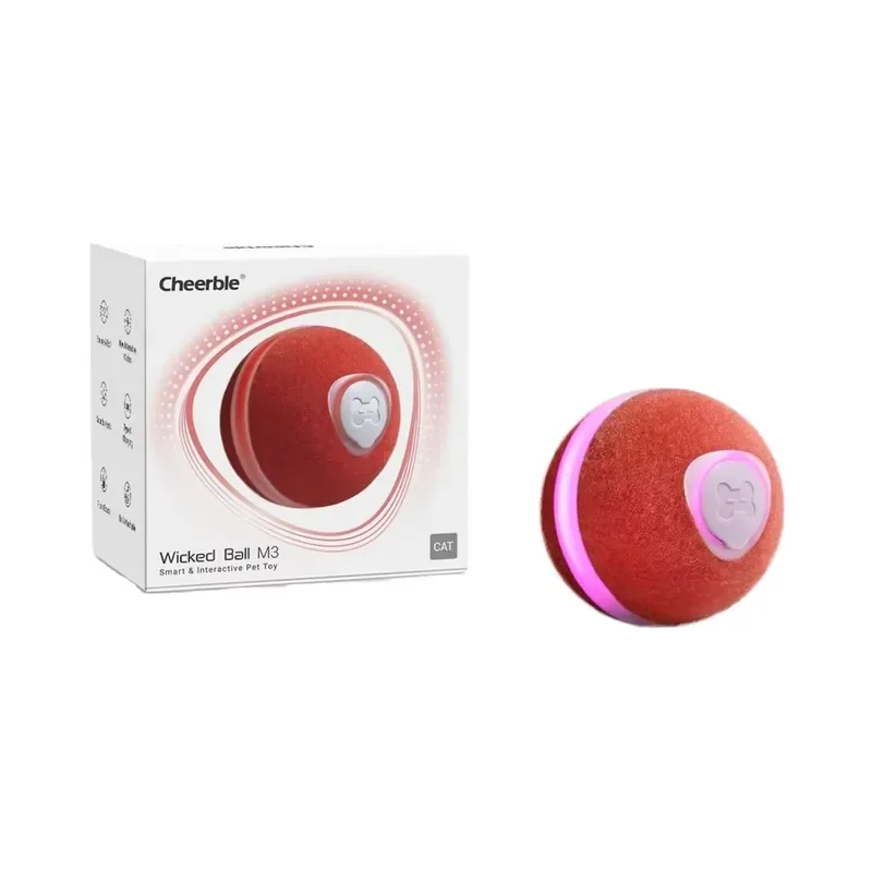 

2025 Upgrade Rechargeable Vibrating Pet Toy for Hide and Seek Cat Toys
