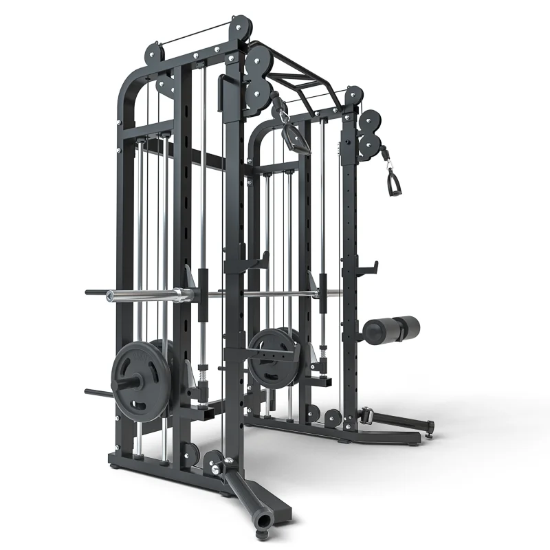 

Gym Equipment Free Weight Integrated Rack Home Gym Equipment Multi Station