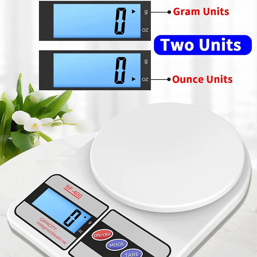 Digital Kitchen Gramera Scale Weight from 1 Gram to 10 Kilos