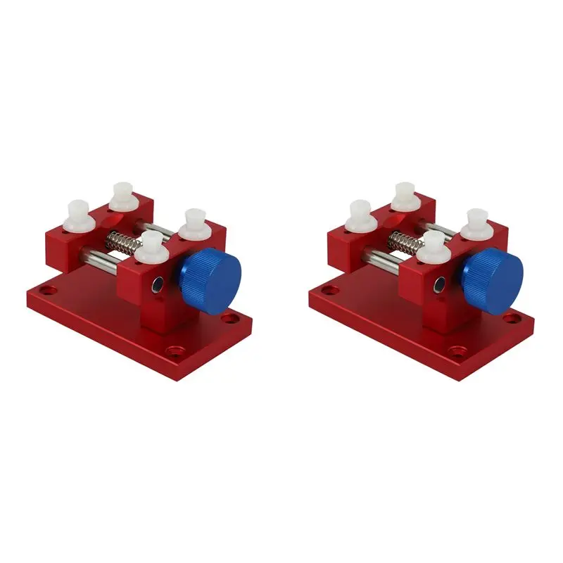 

AT05-2X Stainless Steel Large Case Vise With Base Watch Holder For Watch Repair Metal Enlarged Open Table Holder