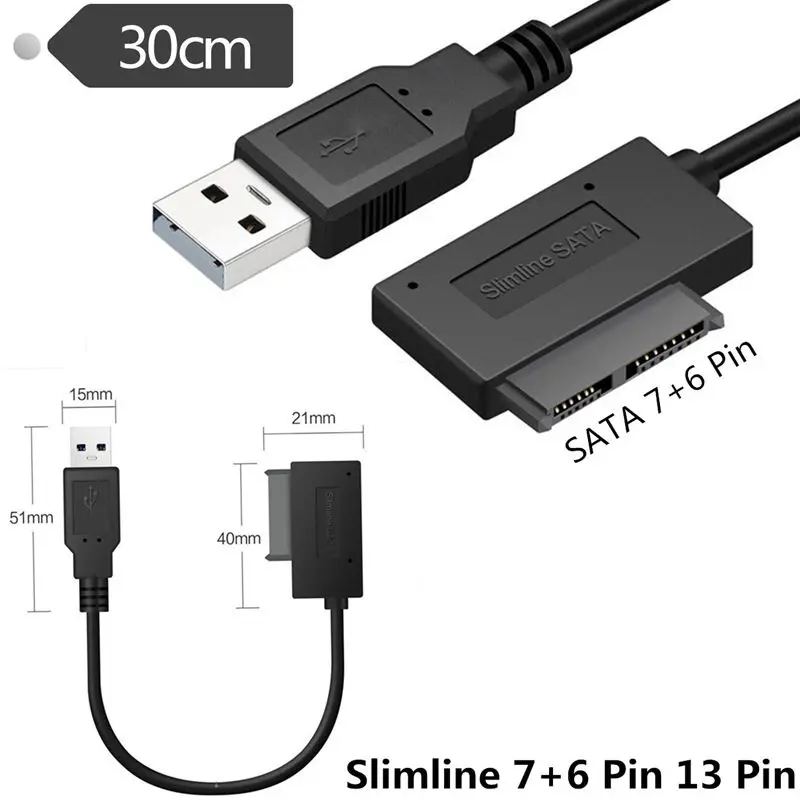 30Cm Usb 2.0 A Male…