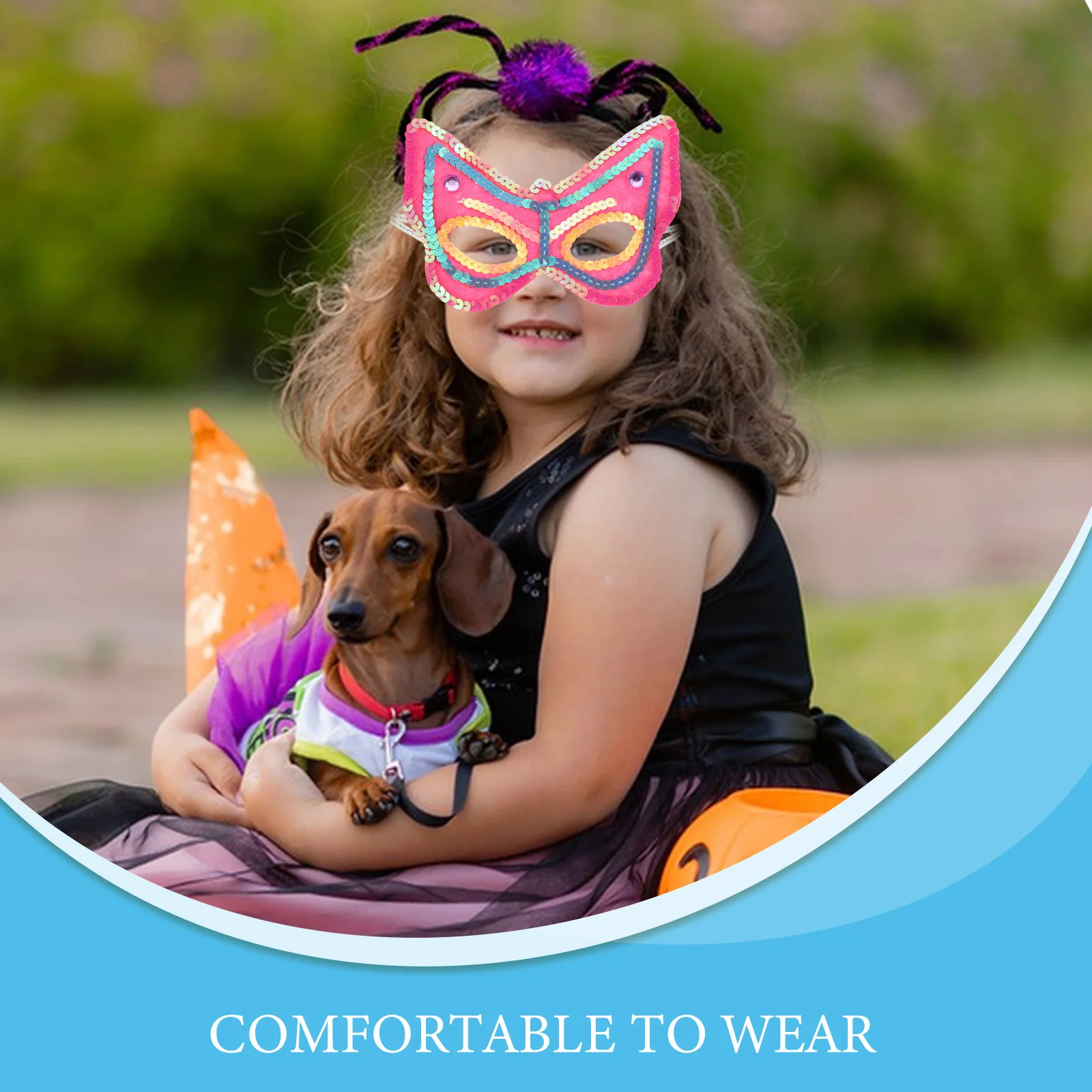 4 قطع من قناع عين الفراشة للأطفال، غطاء وجه تنكر متألق نابض بالحياة، مثالي لديكور الحدث في المهرجانات التنكرية