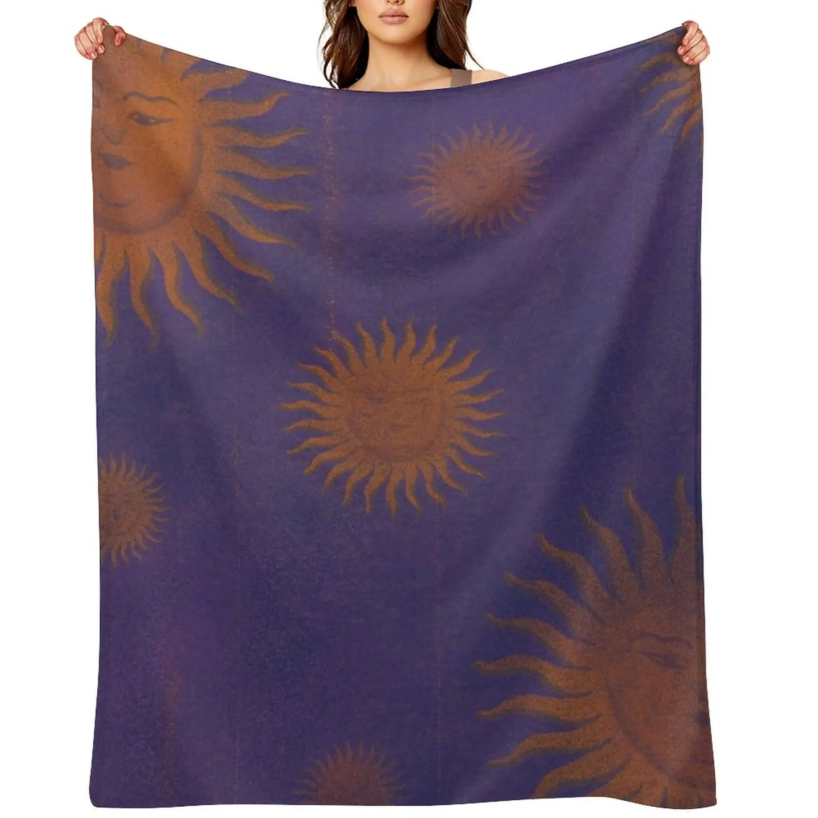 

90’s Celestial Throw Blanket Bed covers Heavy Tourist warm winter Blankets