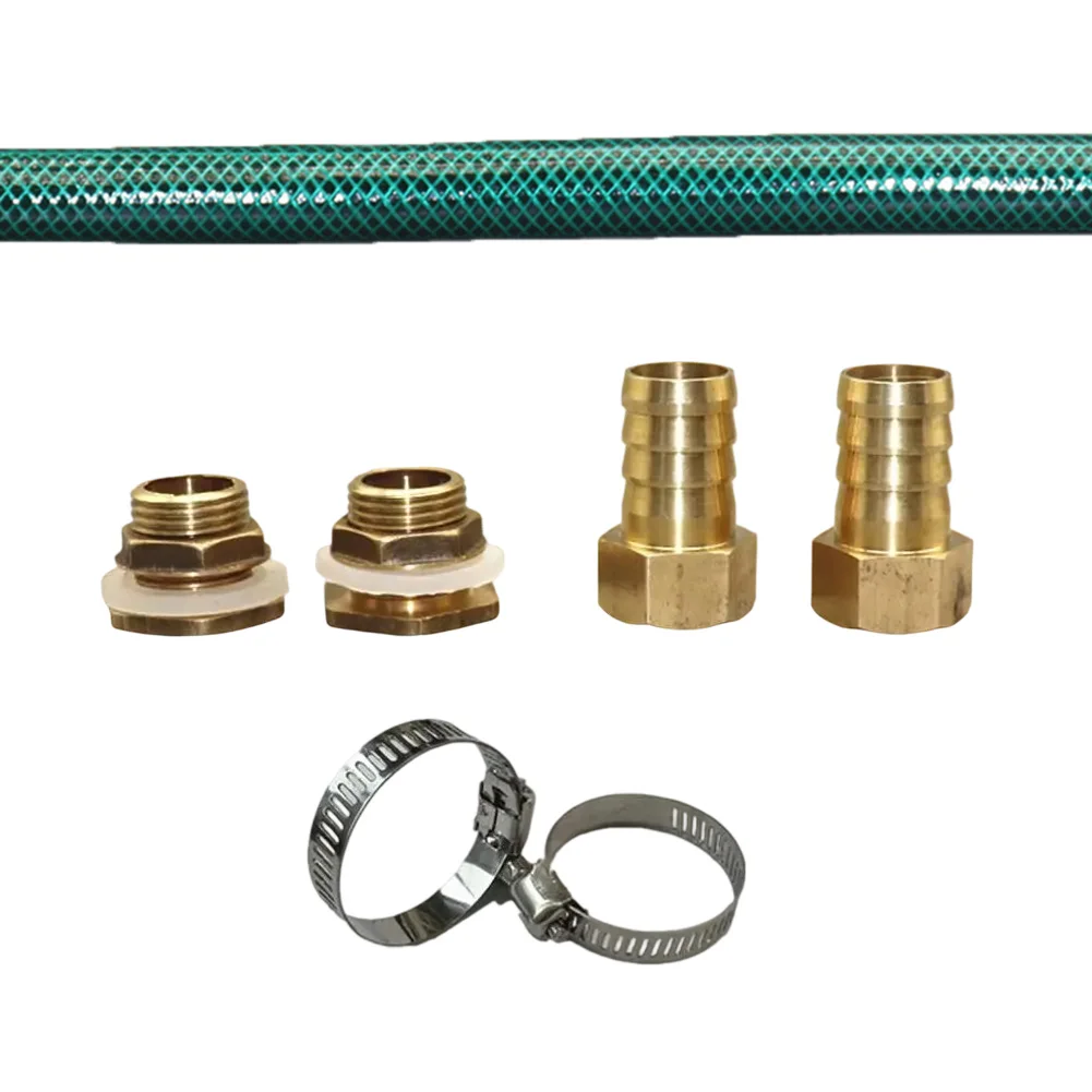 

Irrigation Made Efficient Reliable Rain Pipe Connector Kit Complete with a 39 Inch Hose and Premium Brass Fittings