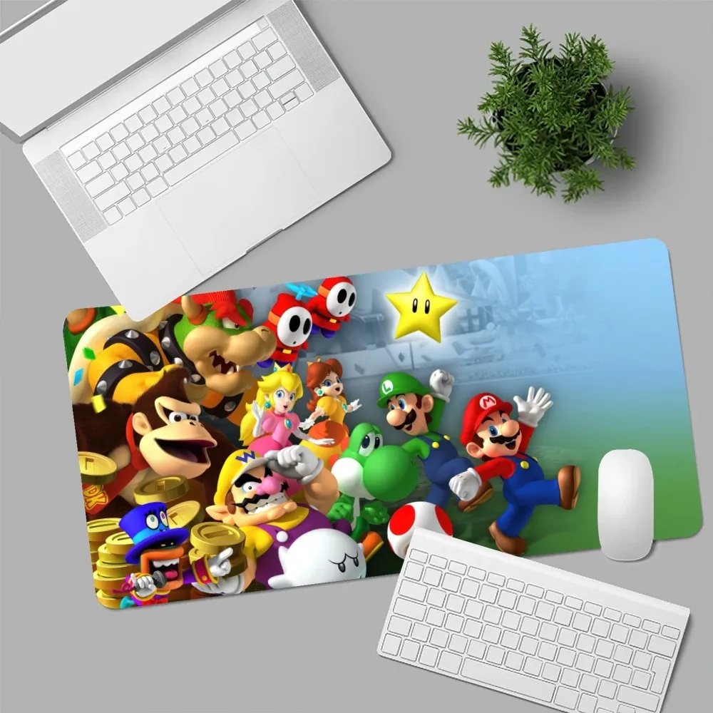 Heißes Spiel super cool m-Mario Bros Mouse pad Computer Laptop Gamer Pad PC Gaming Zubehör Schreibtisch matten