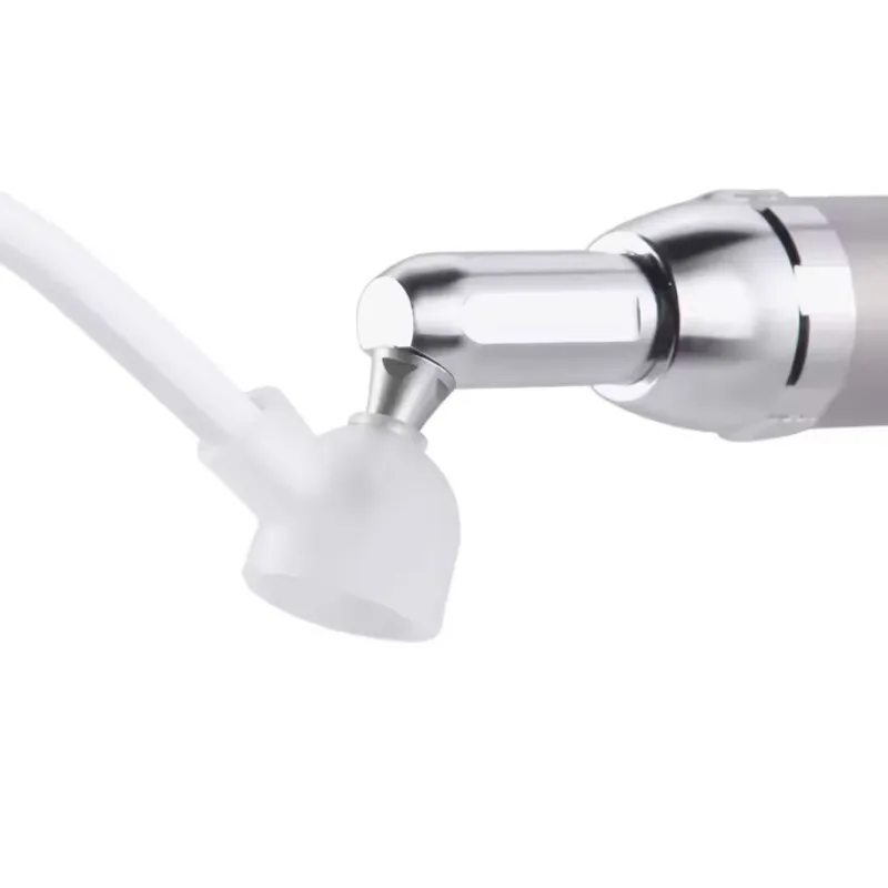 Dental Sandblasting Gun Isolation Hood Splashing Cap Dust Suction Cover Silicone Dental Handpiece Accessories