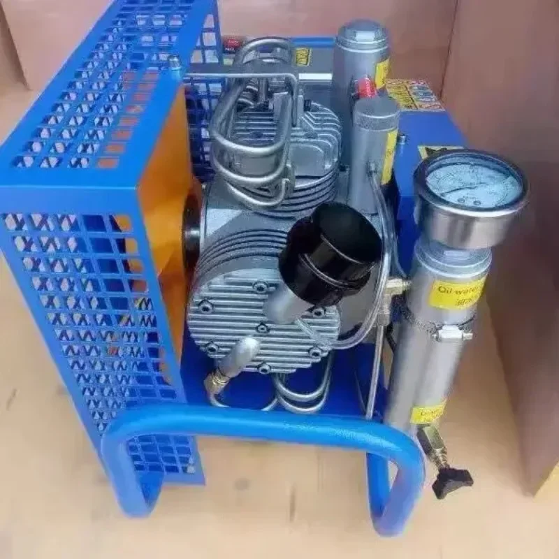 

Portable high pressure 300 bar air compressor for diving and breathing air