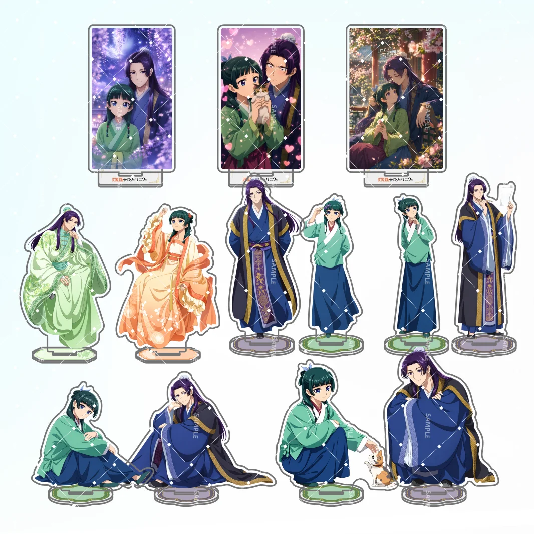 Anime The Apothecary Diaries New Acrylic Stand keychain Creative Desktop Decoration Gift 13~15CM for Anime Fans Gift