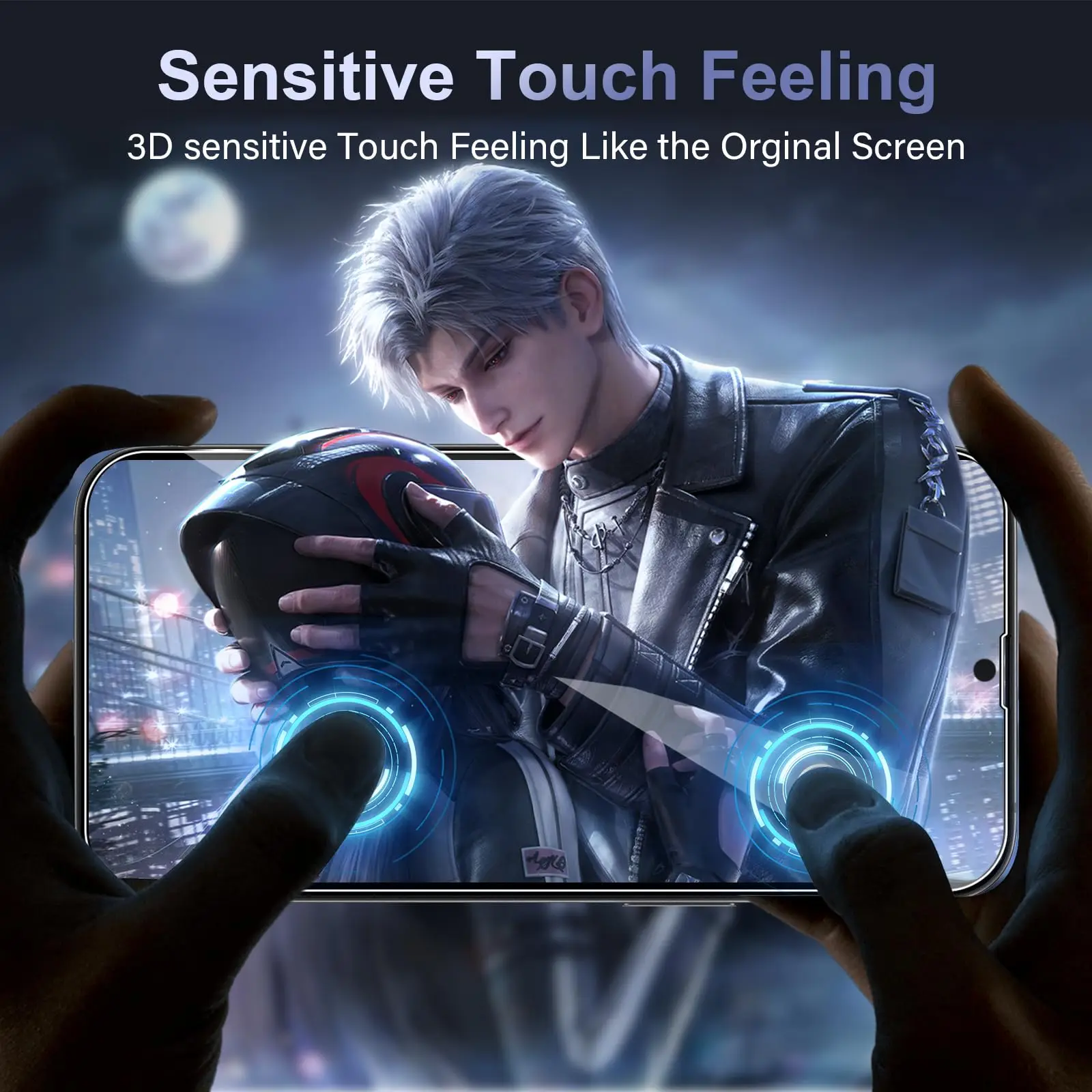 Anti-Spionage Displayschutzfolie für iPhone 17e 16e, Gehärtetes Glas Sichtschutz Kratzfest 9H Hüllenfreundlich Hochaluminium – Detail 7
