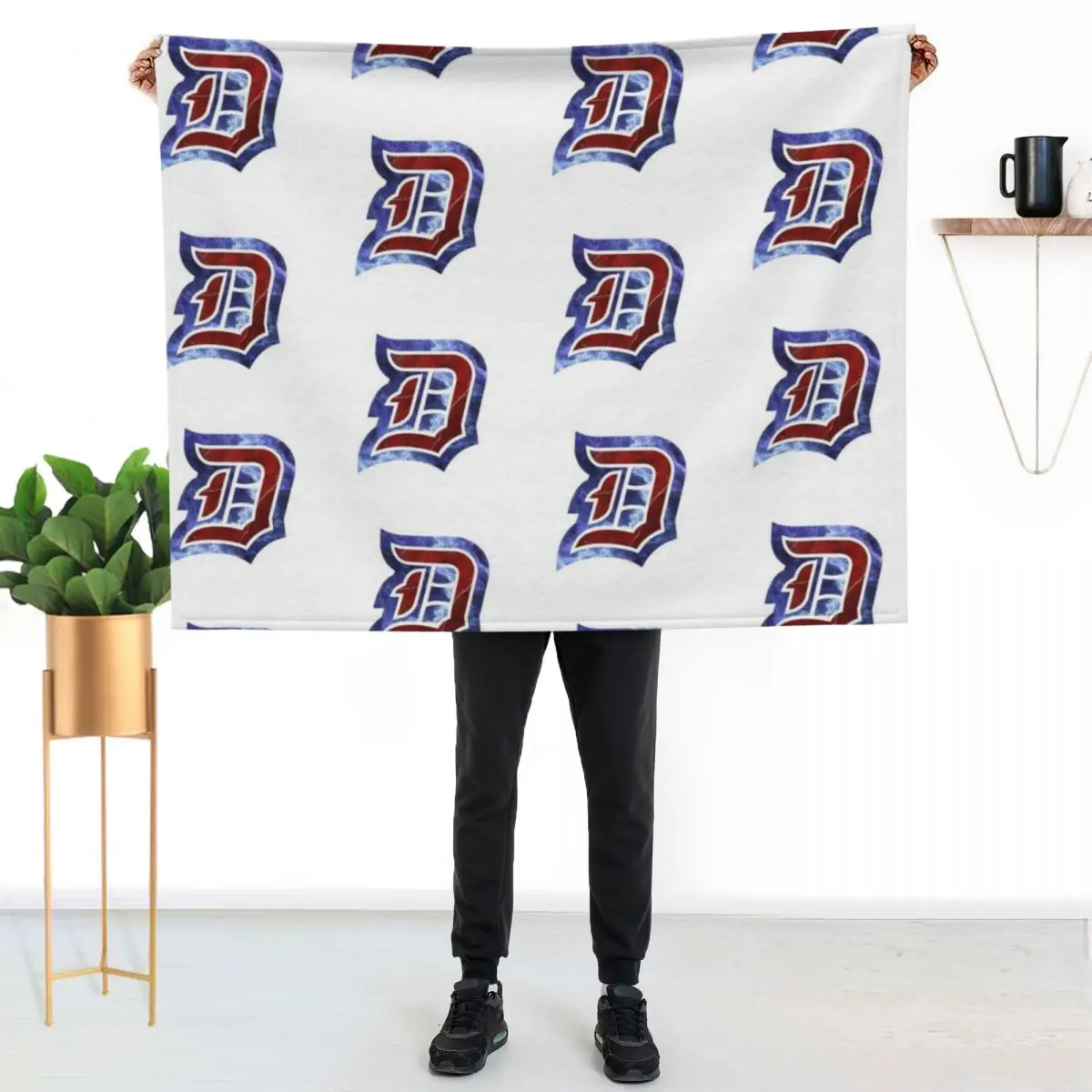 

Duquesne D Marble Throw Blanket Soft Breathable Blanket for Night Sleeping