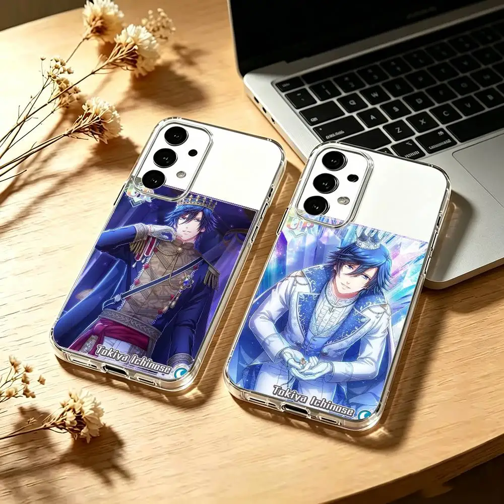 Прозрачный чехол Game-Uta-no-Prince-sama--Ichinose-Tokiya для телефонов Samsung S25, S24, S21, S22, S23, S30, Ultra, S20, Plus, Fe