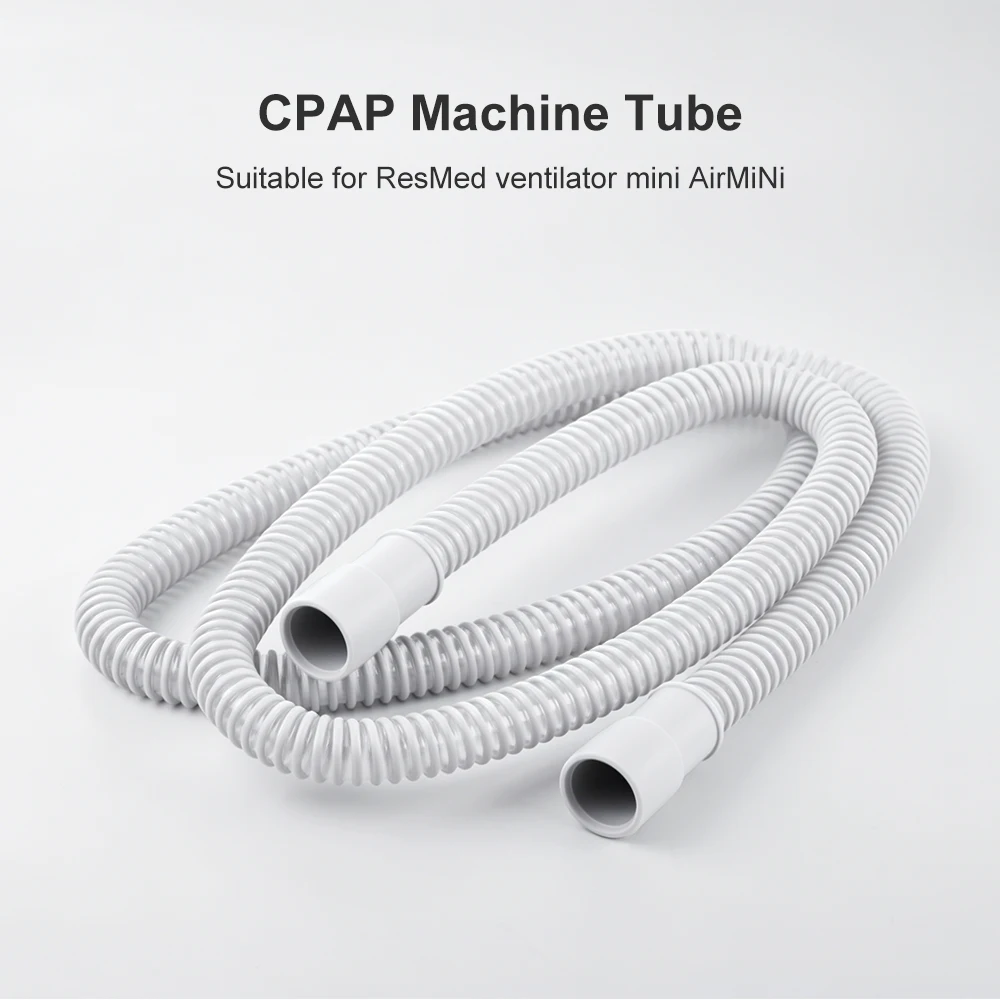 Replacement CPAP Tube 1.8m 15mm Compatible with AirMiNi Ventilator Respirator Tubing Hose & CPAP Wash Cleaning Brush Accessories