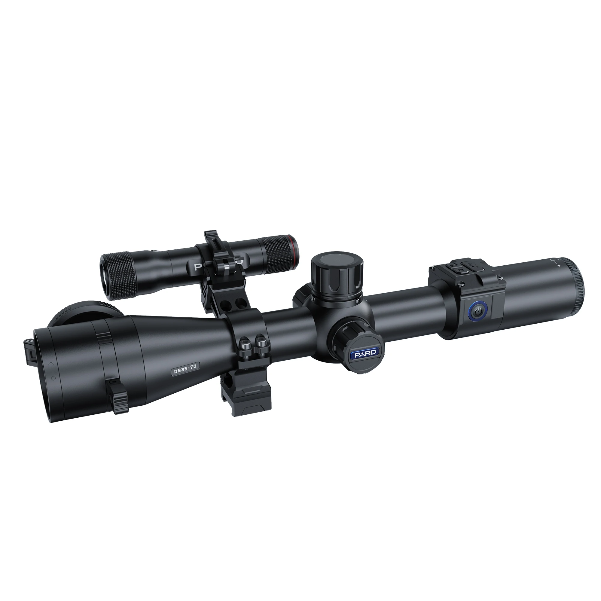 Night Vision Scope Hunting Optics, Quick Release, Infrared Flashlight, DS35, 2560*1440 Resolution, Digital Camera