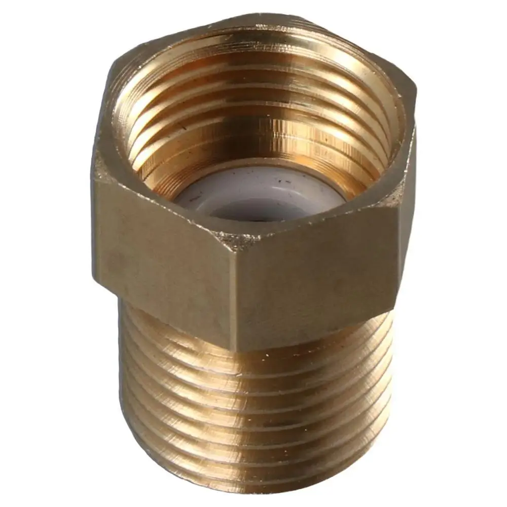 Female to Male Thread Non Return Brass One-way Valve 1/2