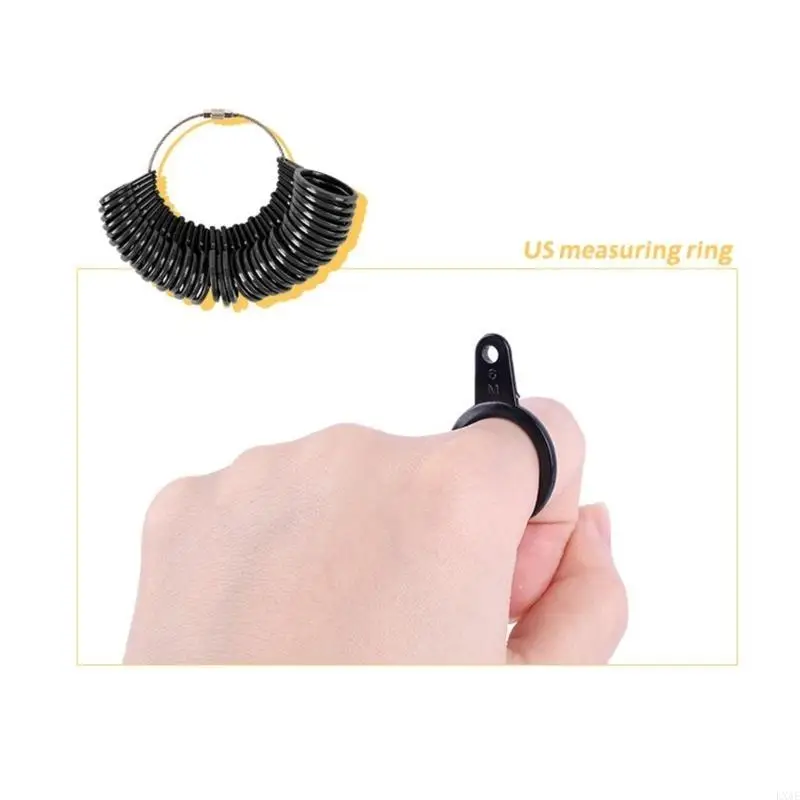 American Degrees Ring Size Measurement Tool for Measurement U.S. Ring Size