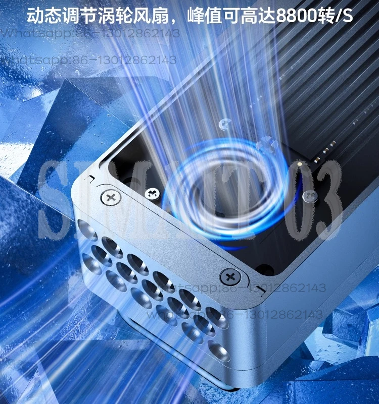 Boîtier de disque dur USB4 QT03 - Dock SSD M.2 per Mac Mini con estensione multiporta