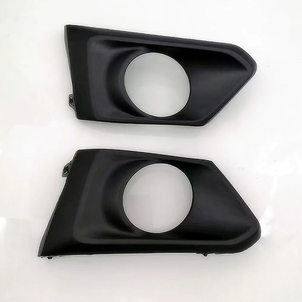 

Fog Light Lamp Frame Fit for Nissan Altima 2019 2020 2021 2022 2023 Car Front Bumper Cover Matte Black Housing with Chrome Trim