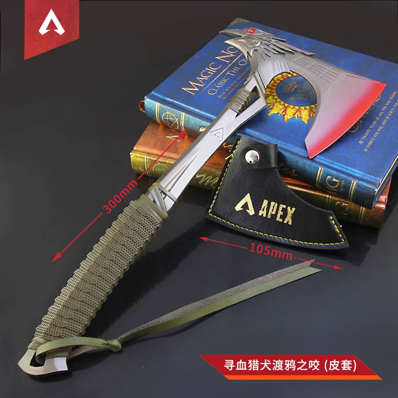 APEX Hero Game Peripheral Cuervo Bite Gran Bloodseeking Hound Tesoro Familiar Modelo de metal Hecho a mano