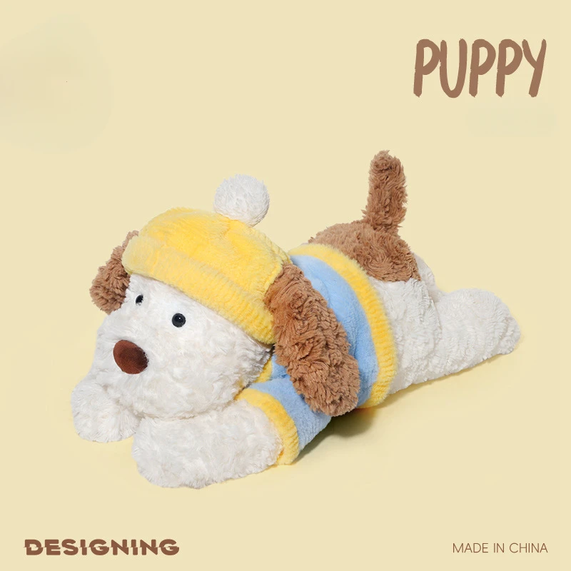 

Fun puppy Ruby plush toy super soft cute puppy doll sleeping with rag doll doll girl birthday gift children company