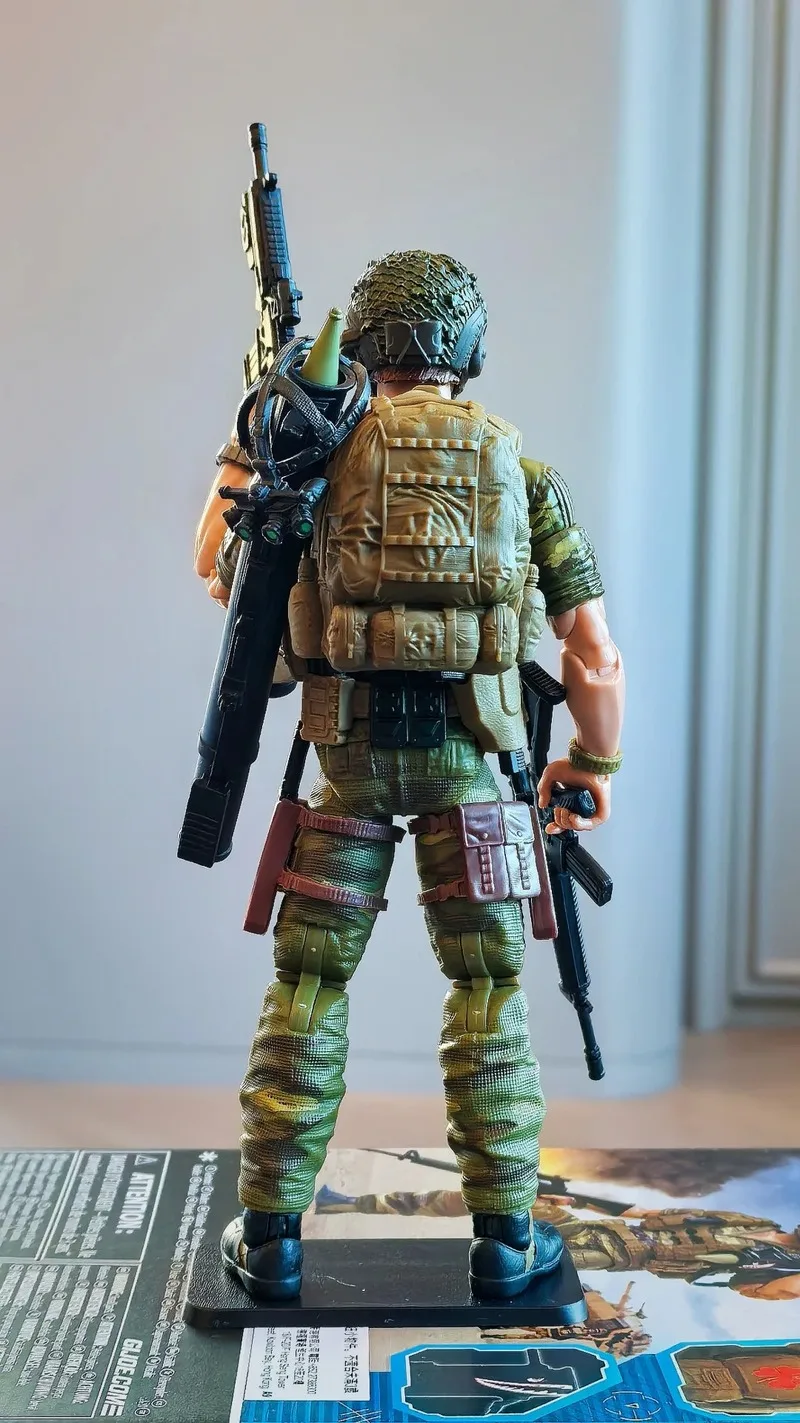 In Stock G.I. Joe: Military Police Law  Dragon Flamethrower Furos 6-Inch 1/12 Action Figure Original Toys Model Ornament Gifts