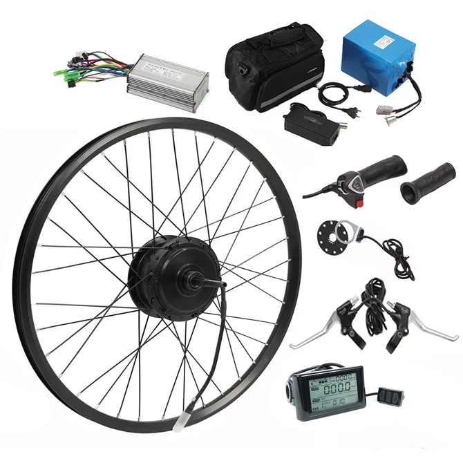 Kit de Motor de cubo trasero para bicicleta eléctrica, rueda de alto Torque de 18 a 29 pulgadas, 72V, 3000w, 5000W