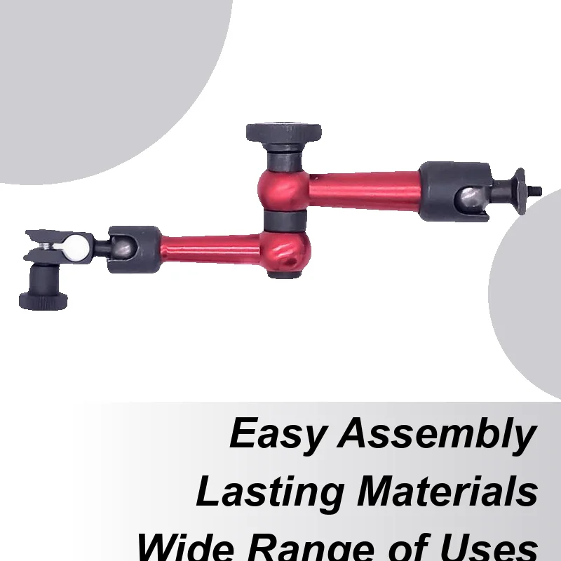

Magnetic Indicator Base Micrometer Indicator Assembly Precision Assembly Quick Release Adjustable Stand Gear Extension For