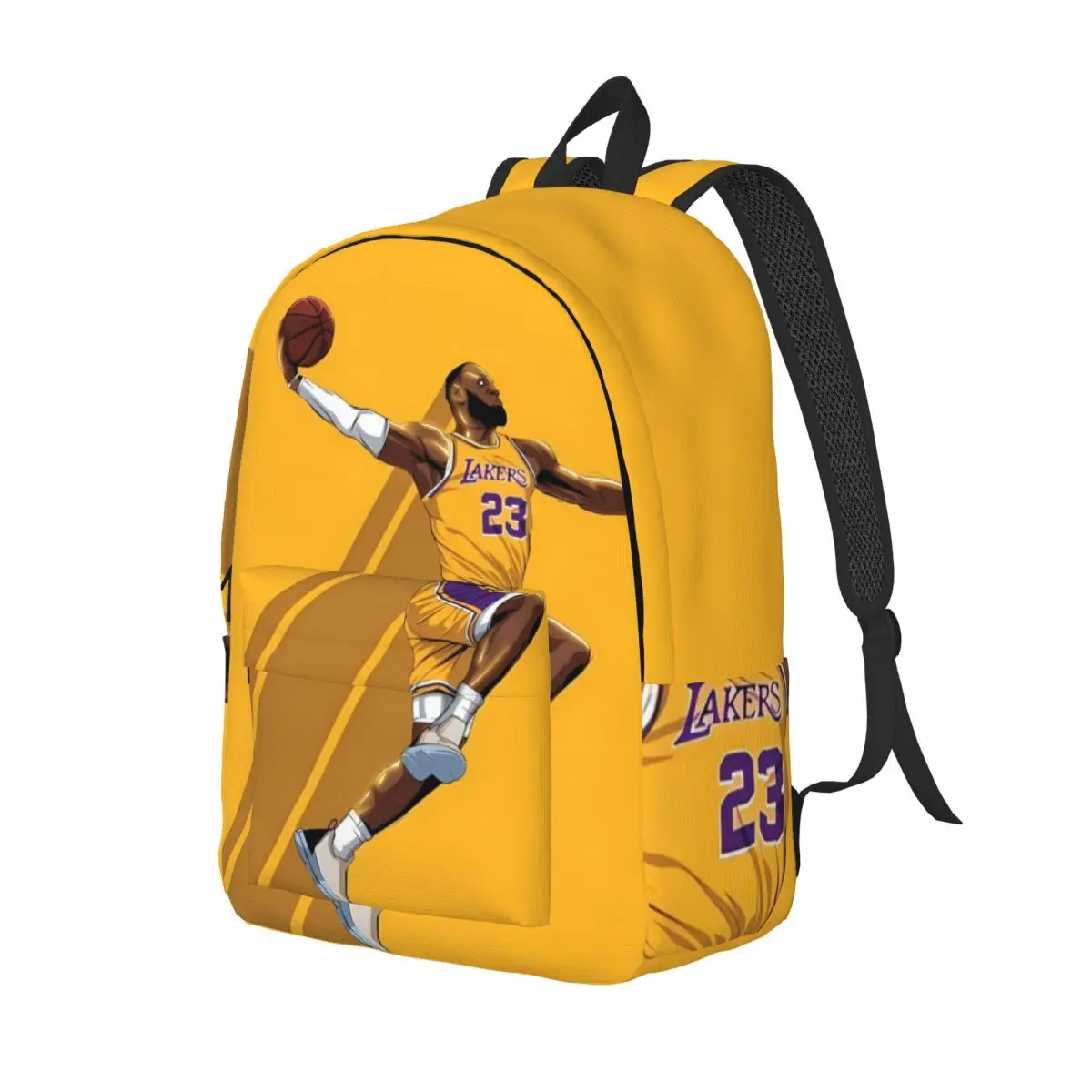 K-LeBron-James New Fashion High Capacity Waterproof College Backpack Trendy Laptop Travel Book Bag 15.7in 17.7in