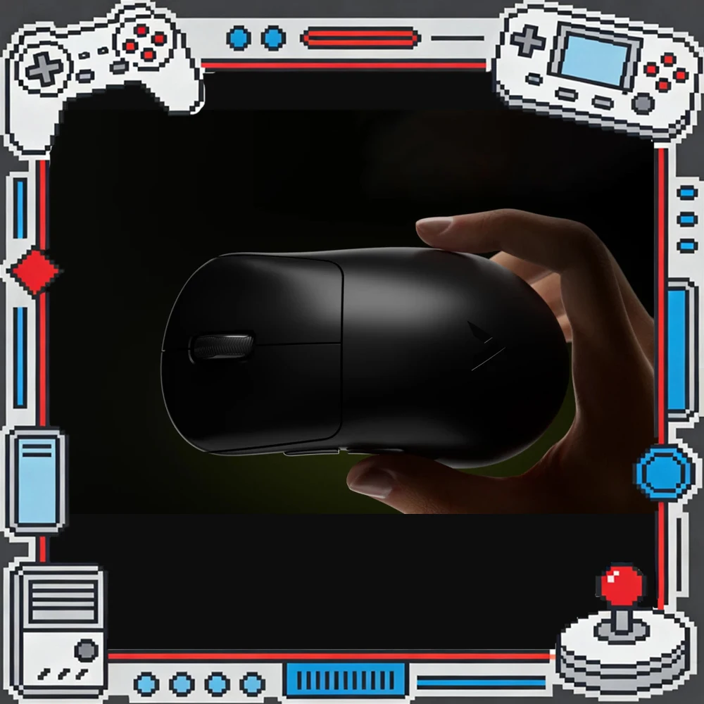 Rapoo VT3S Pro V2 Mouse Dual Mode Wireless Mice Paw3955 Sensor 8000Hz Polling Rate Lightweight Gaming Mouse PC Accessories