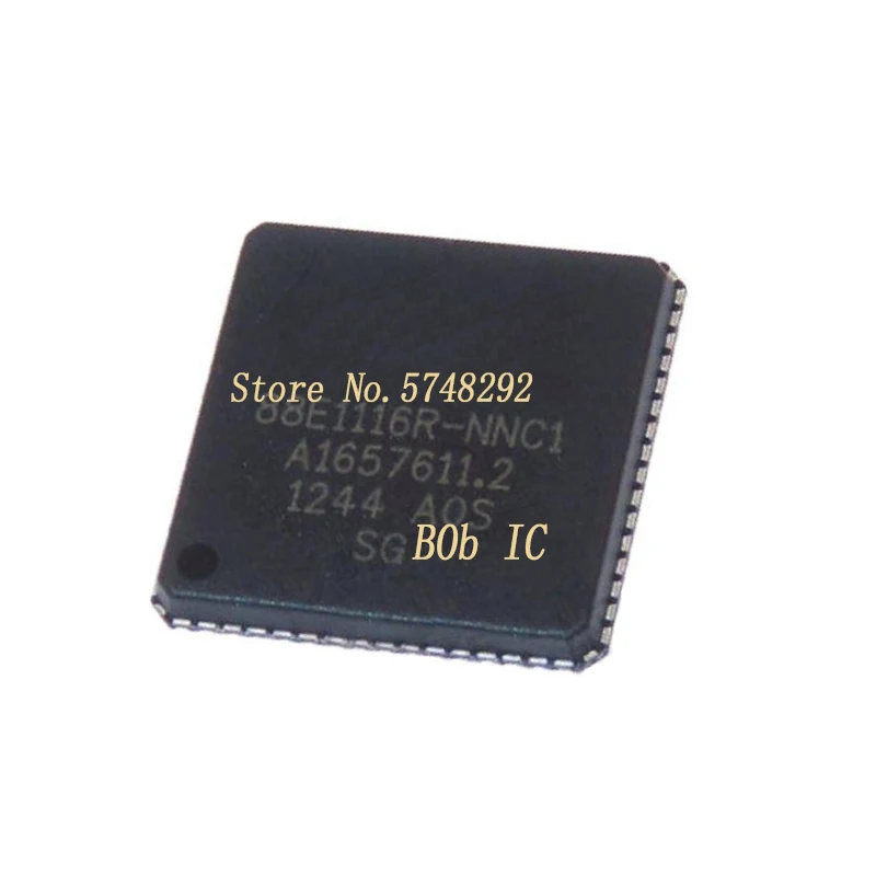 1PCS/lot 88E1116R-NNC1 88E1116R  QFN Chipset 100% new imported original   IC Chips fast delivery